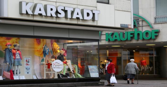 FILE PHOTO: Shop-windows of German department stores 