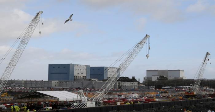 FILE PHOTO: Nuclear reactors A and B are seen at Hinkley Point nuclear power station near