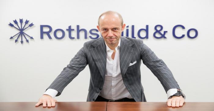 Head of Rothschild in Russia and CIS, Salvetti, poses during an interview in Moscow