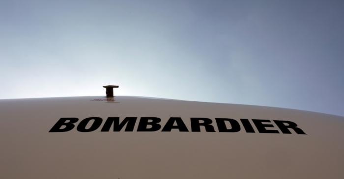 Bombardier logo LABACE in Sao Paulo