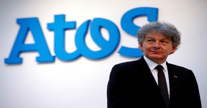 FILE PHOTO: Atos CEO Thierry Breton