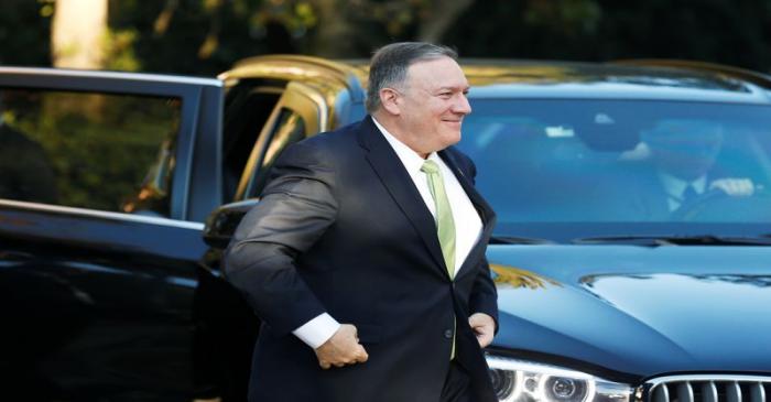 U.S. Secretary of State Mike Pompeo meets with Portugal's Prime Minister Antonio Costa in