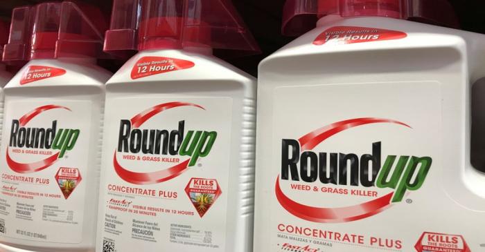 FILE PHOTO: Monsanto Co's Roundup shown for sale in California