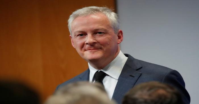 French Finance Minister Le Maire gives New Year's address to economic actors