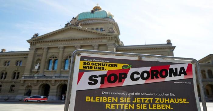 FILE PHOTO: Coronavirus (COVID-19) outbreak in Bern