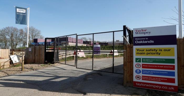 FILE PHOTO: Containers are seen at a terminal in the port of Hamburg