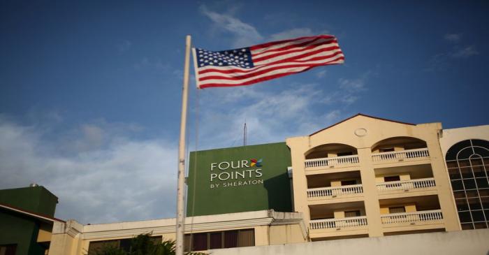 FILE PHOTO:  The hotel Four Points by Sheraton is seen in Havana