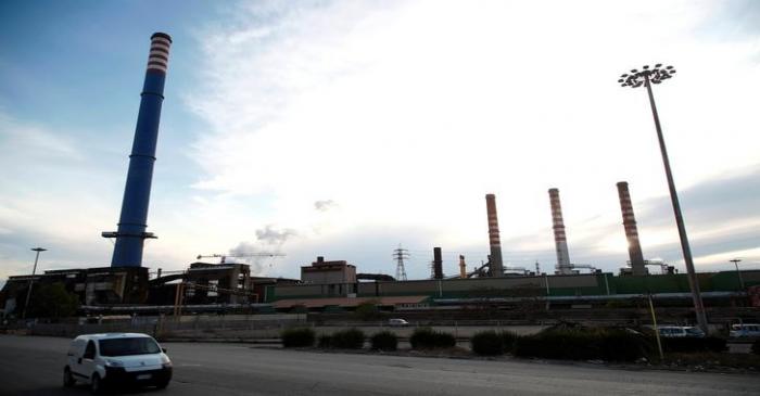 The Ilva steel plant is seen after ArcelorMittal said it was withdrawing from a deal to buy it