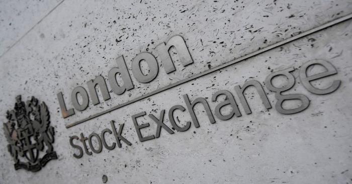 FILE PHOTO: The London Stock Exchange Group offices are seen in the City of London, Britain