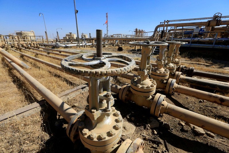 FILE PHOTO: An oil field is seen in Dibis area on the outskirts of Kirkuk