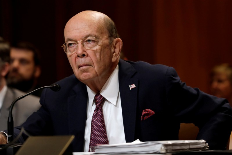 FILE PHOTO: U.S. Commerce Secretary Wilbur Ross testifies before a Senate Commerce, Justice,