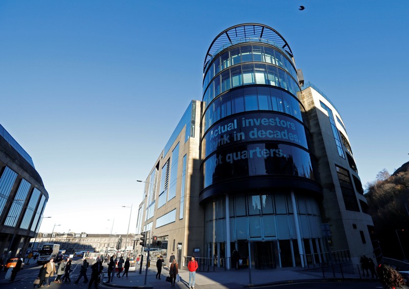 The offices of Baillie Gifford are seen in Edinburgh, Scotland