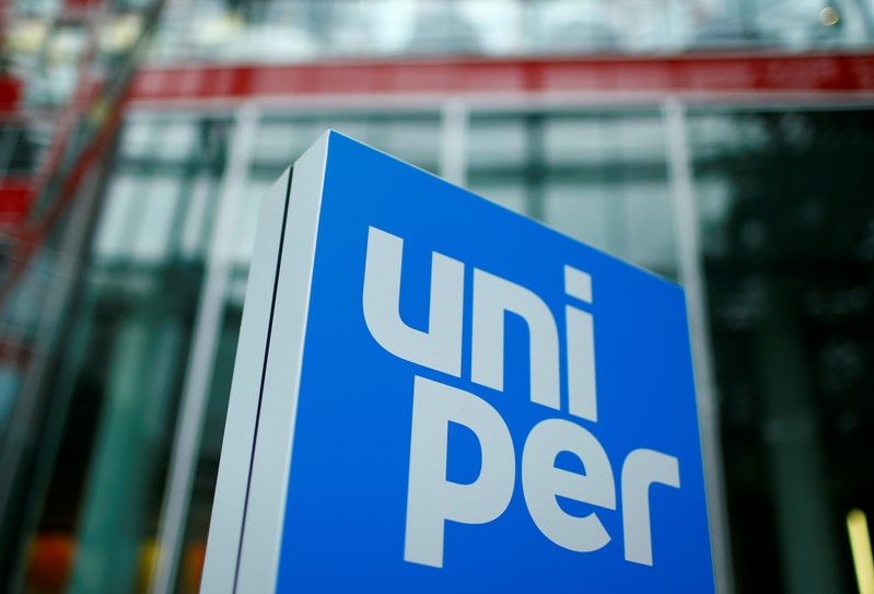 A logo of German energy utility company Uniper SE