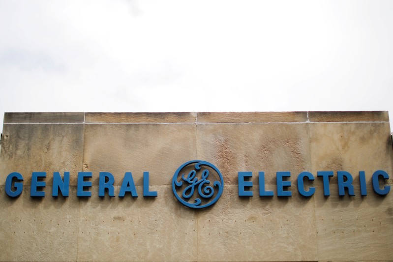 FILE PHOTO: A sign marks a General Electric facility in Medford