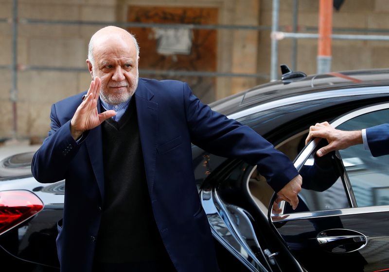 Iran's Oil Minister Zanganeh arrives at the OPEC headquarters in Vienna