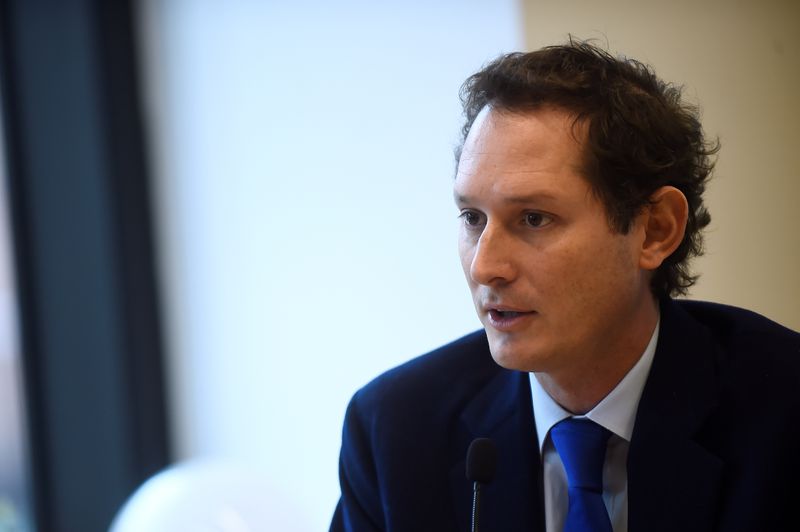 FILE PHOTO: Fiat Chairman Elkann attends investor day held by holding group in Turin