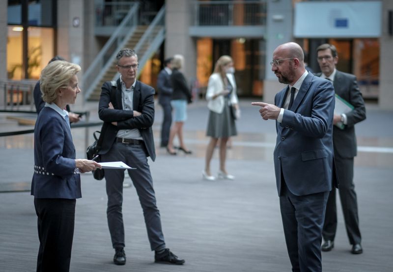 Plenary session of the European Parliament on a new proposal for the EU's joint 2021-27 budget